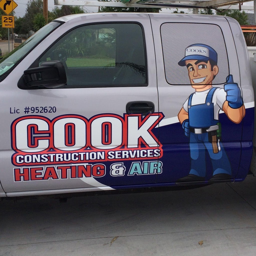 Cook Construction Services Heating and Air Conditioning | 15700 Russel Ave, Riverside, CA 92508, USA | Phone: (951) 353-2665