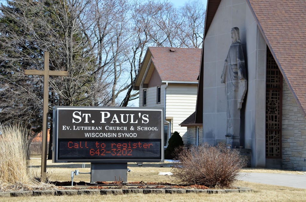 St Pauls Ev Lutheran Church | 2665 North St, East Troy, WI 53120, USA | Phone: (262) 642-3200