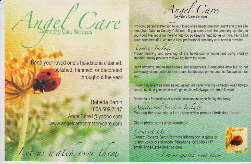 Angel Care Cemetery Care Services | 2630 Ruby Dr, Oxnard, CA 93030, USA | Phone: (805) 509-7117