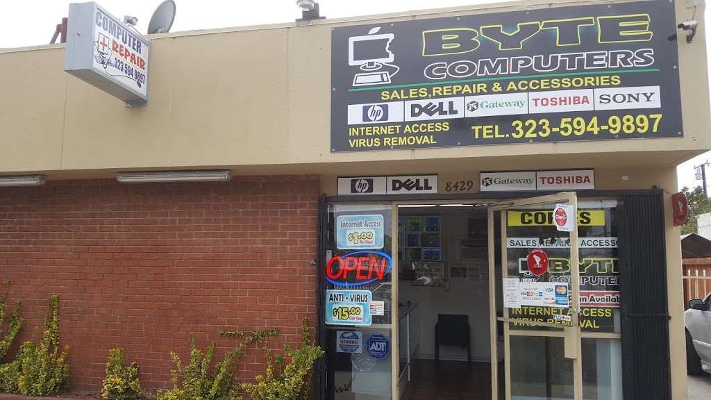 BYTE COMPUTERS | 8429 California Ave, South Gate, CA 90280 | Phone: (323) 594-9897