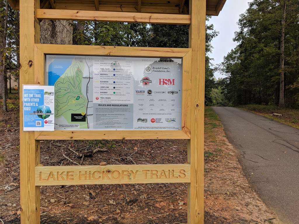 Hickory Greenway Trailhead | 1515 12th St Dr NW, Hickory, NC 28601, USA | Phone: (828) 322-7046