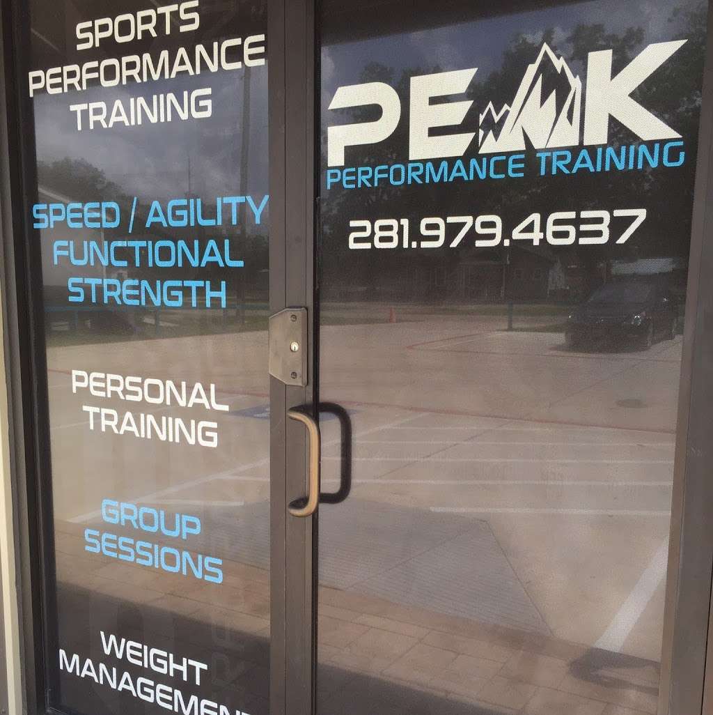 Peak Performance Training, LLC | 310 Magnolia St, Spring, TX 77373, USA | Phone: (281) 979-4637