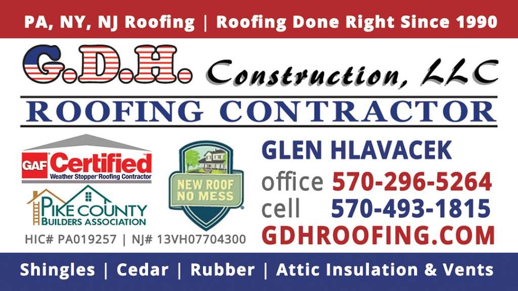 G.D.H. Construction | 131 Beverly Dr, Shohola, PA 18458, USA | Phone: (570) 296-5264