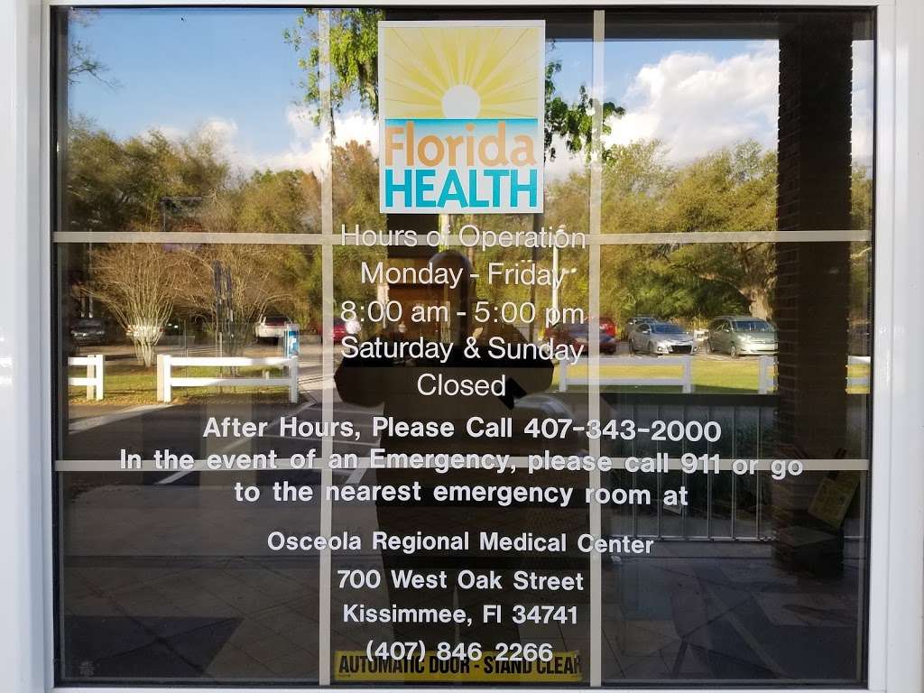 Florida Department of Health in Osceola County | 1875 Fortune Rd, Kissimmee, FL 34744 | Phone: (407) 343-2000