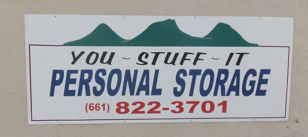 You Stuff It Personal Storage | 1090 Cherry Ln, Tehachapi, CA 93561, USA | Phone: (661) 822-3701