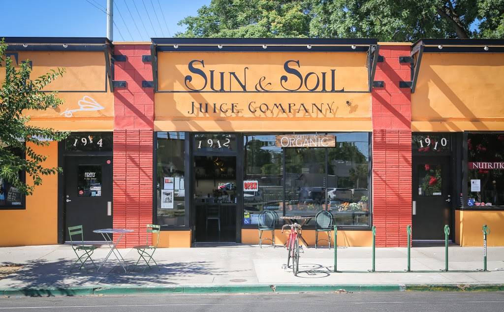 Sun & Soil Juice Company | 1912 P St, Sacramento, CA 95811, USA | Phone: (916) 341-0327