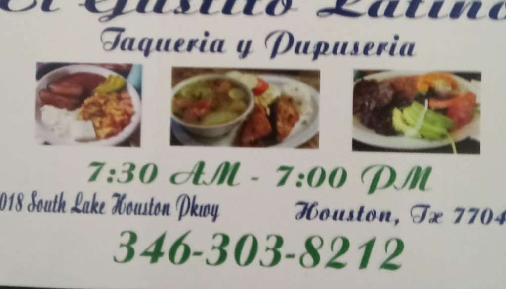 El Gustito Latino | 0432120020042, Houston, TX 77049, United States | Phone: (346) 303-8212