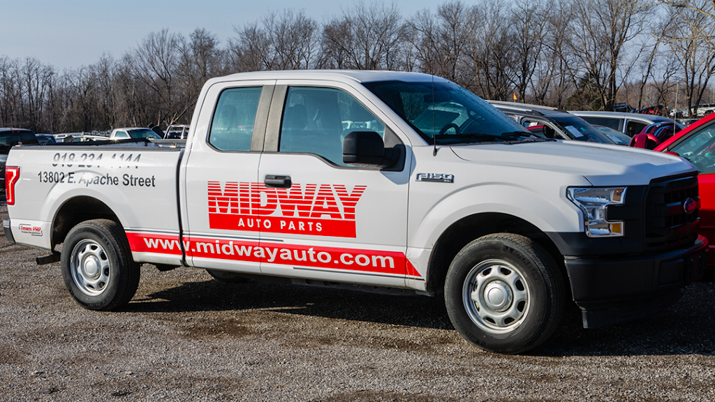 Midway Auto Parts | 13802 E Apache St, Tulsa, OK 74116, USA | Phone: (918) 234-4444