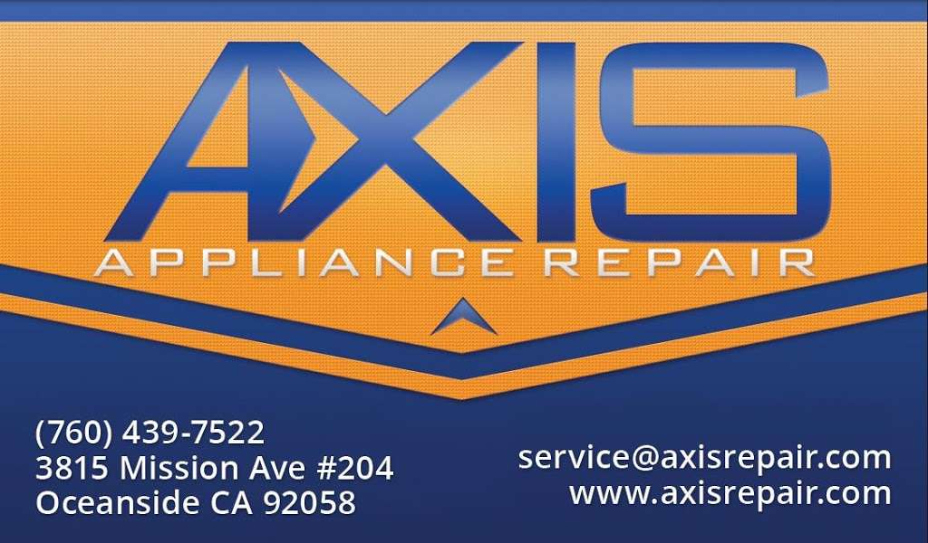 Axis Appliance Repair - Sierra Mesa | 3456 Castle Glen Dr Unit #165, San Diego, CA 92123, USA | Phone: (858) 703-6132