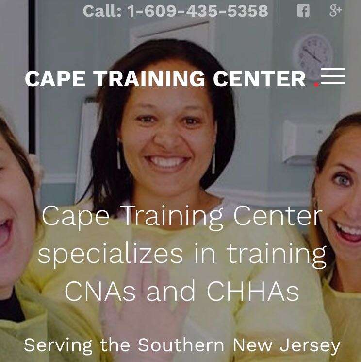 Cape Training Center | 3305 Bayshore Rd, North Cape May, NJ 08204, USA | Phone: (609) 435-5358