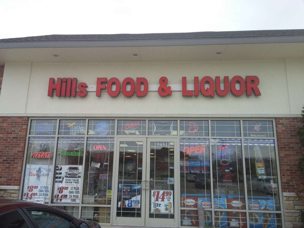 Hills Food & Liquor | 9451 Ackman Rd Lake In the, Lake in the Hills, IL 60156, USA | Phone: (847) 669-3054