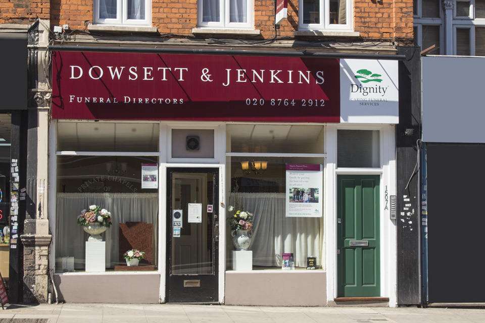 Dowsett & Jenkins Funeral Directors | 1507 London Rd, Norbury, London SW16 4AE, UK | Phone: 020 8764 2912