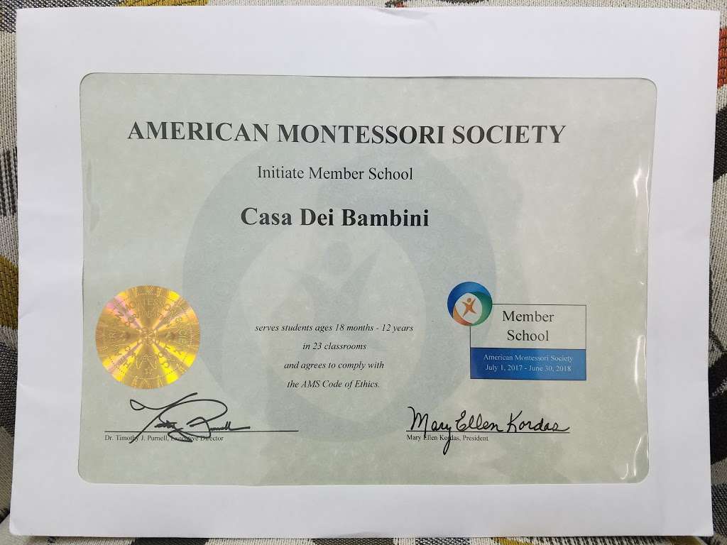 Casa Dei Bambini Montessori School | 4393 Liberty St, Aurora, IL 60504, USA | Phone: (630) 907-7554