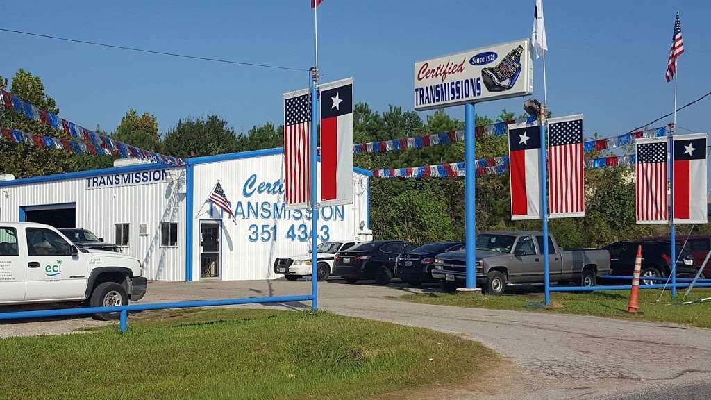 Certified Transmissions | 24419 Hufsmith-Kohrville Rd ste a, Tomball, TX 77375, USA | Phone: (281) 351-4343