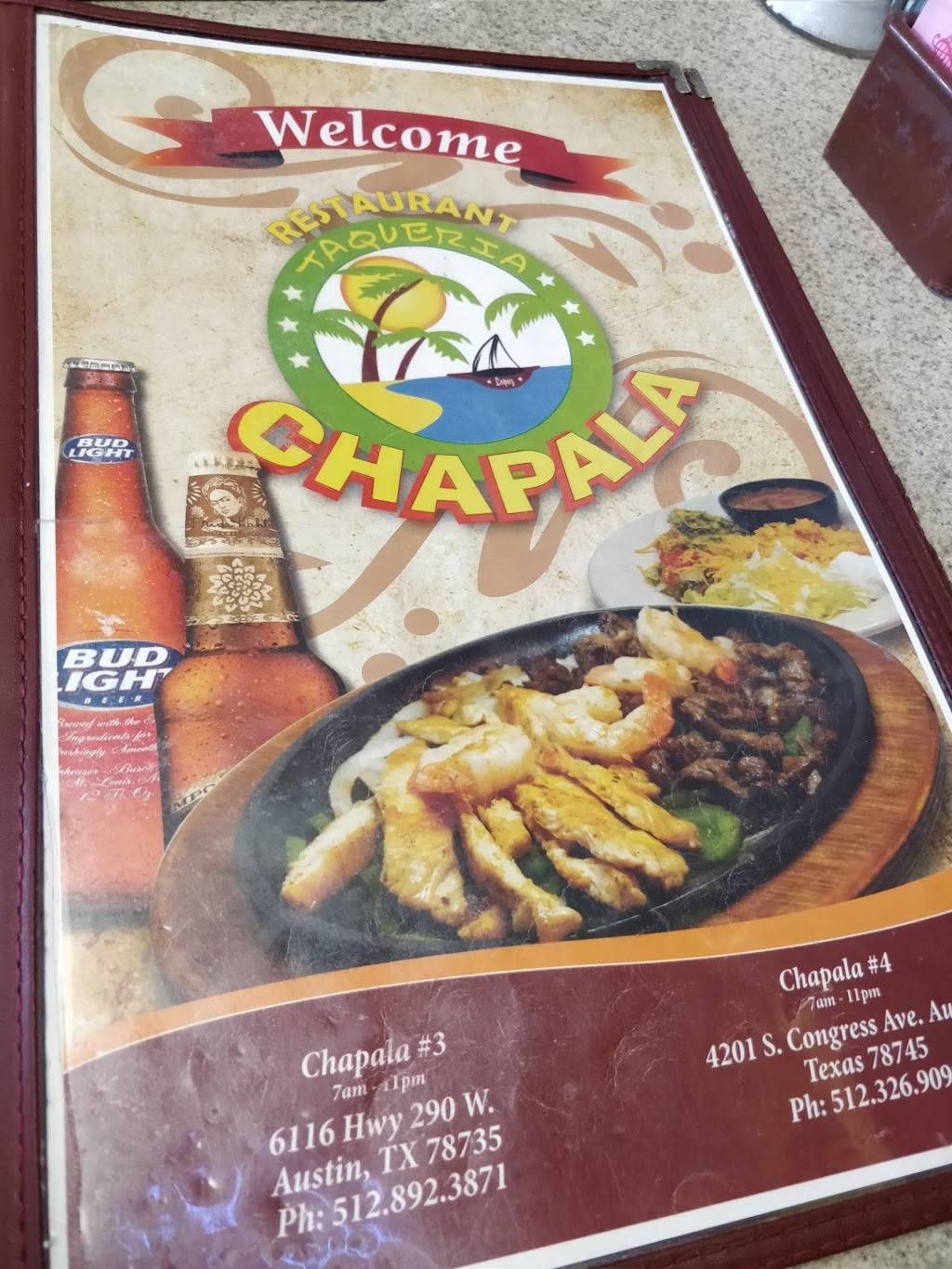 Taqueria Chapala 3 | 6116 W US Hwy 290 Service Rd, Austin, TX 78735, USA | Phone: (512) 892-3871