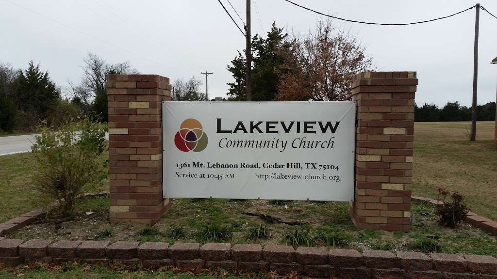 Lakeview Community Church | 1361 Mt Lebanon Rd, Cedar Hill, TX 75104, USA | Phone: (972) 291-0755