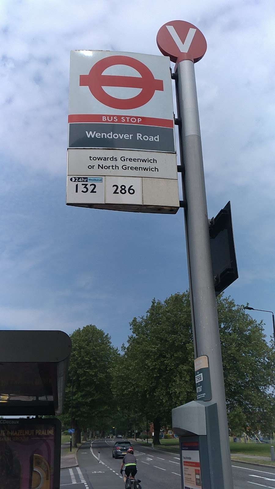 Rochester Way Wendover Road (Stop V) | London SE9 6PB, UK