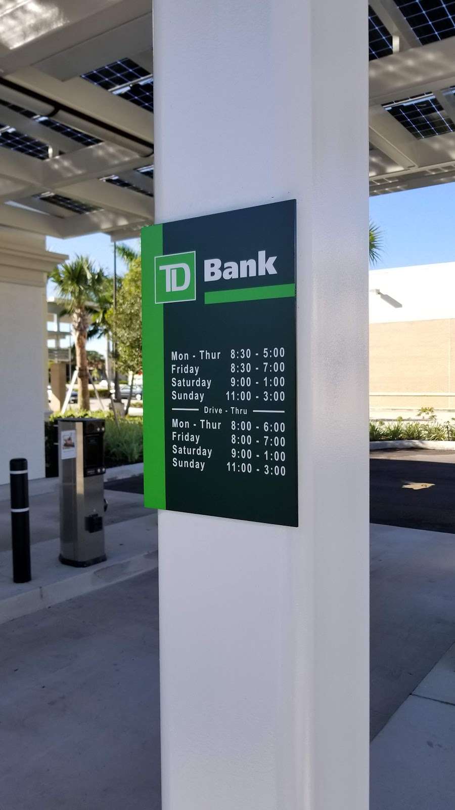 TD Bank | 1801 Clint Moore Rd, Boca Raton, FL 33487, USA | Phone: (561) 237-6045