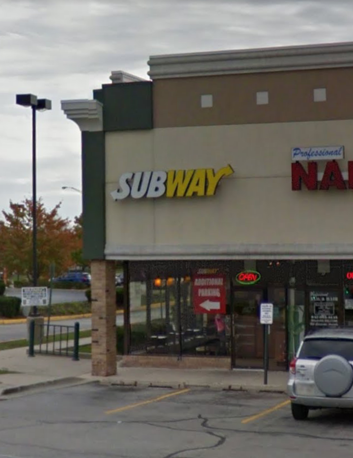Subway Restaurants | 7 W Weathersfield Way, Schaumburg, IL 60193, USA | Phone: (847) 923-1711
