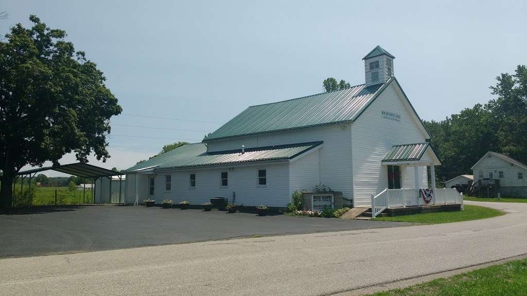 New Hope Baptist Church | 2031 W Porter Ridge Rd, Spencer, IN 47460, USA | Phone: (812) 829-3403