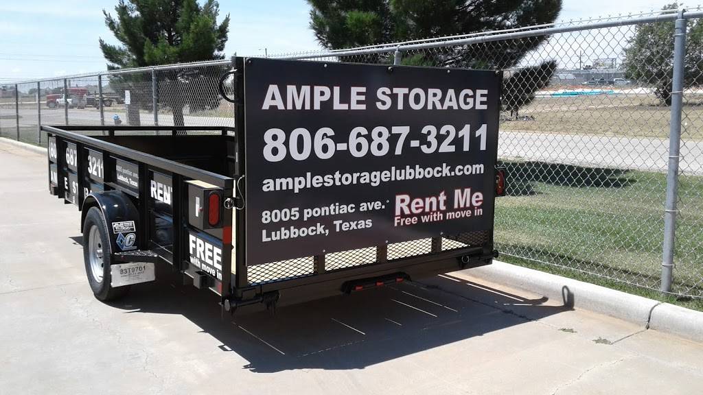 Ample Storage | 8005 Pontiac Ave, Lubbock, TX 79424, USA | Phone: (806) 687-3211