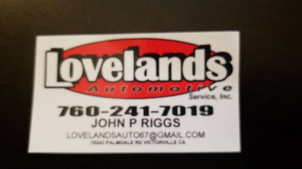 Lovelands Automotive | 15243 Palmdale Rd, Victorville, CA 92392, USA | Phone: (760) 241-7019