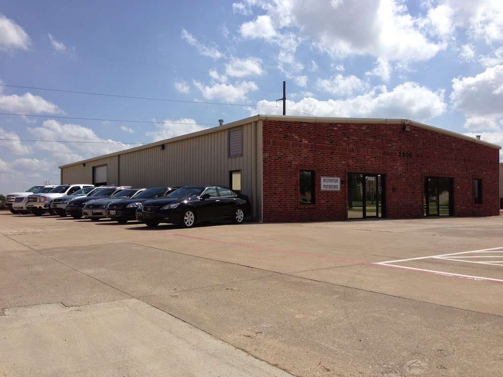 Destination Motorcars | 2806 Capital St, Wylie, TX 75098, USA | Phone: (972) 429-3500