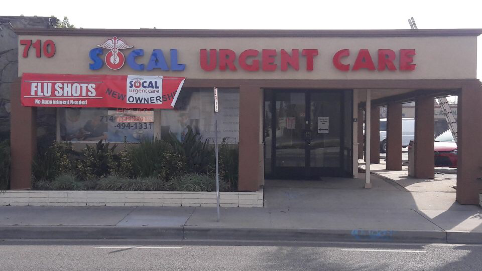 SoCal Urgent Care Anaheim CA | 710 S Brookhurst St A, Anaheim, CA 92804, USA | Phone: (714) 494-1331