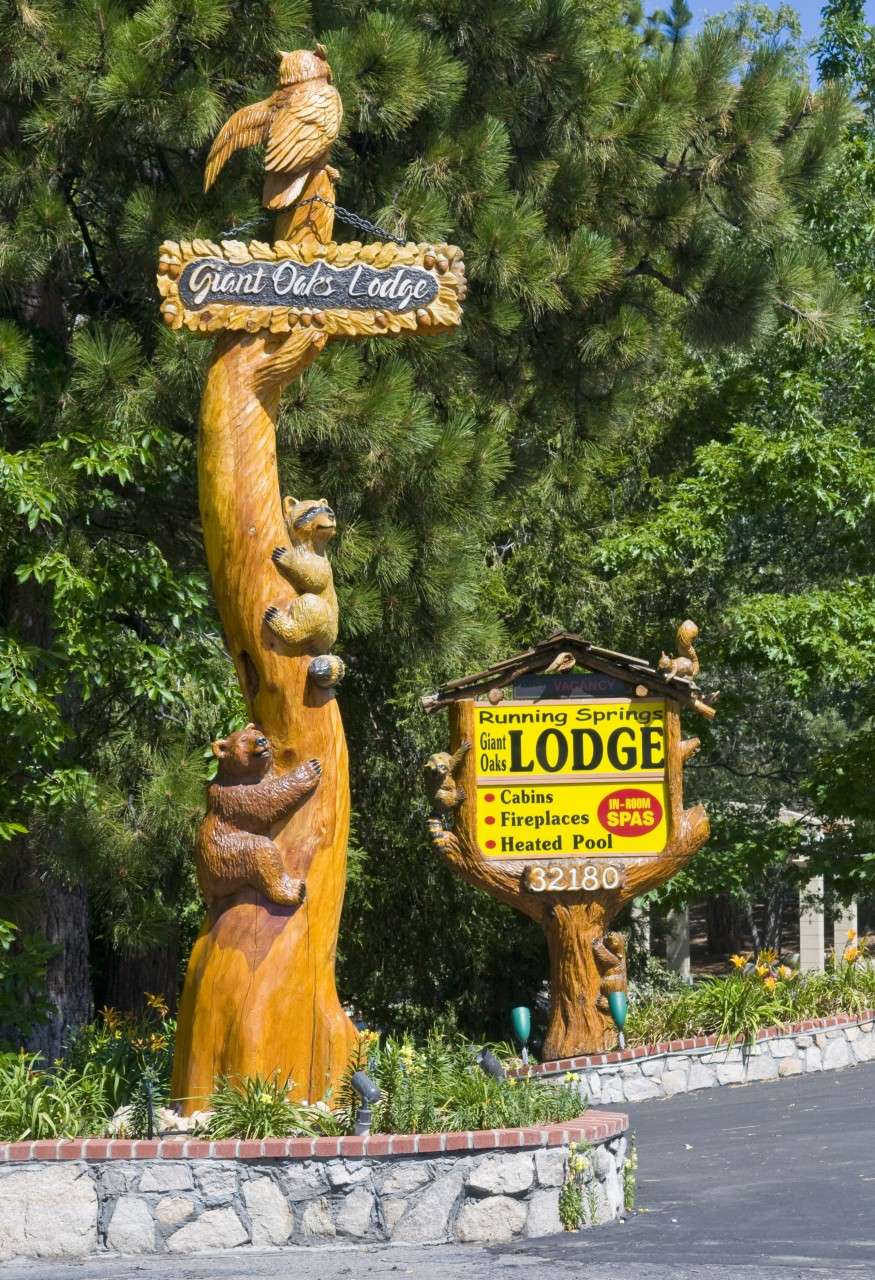 Giant Oaks Lodge | 32180 Hilltop Blvd, Running Springs, CA 92382 | Phone: (909) 867-2231