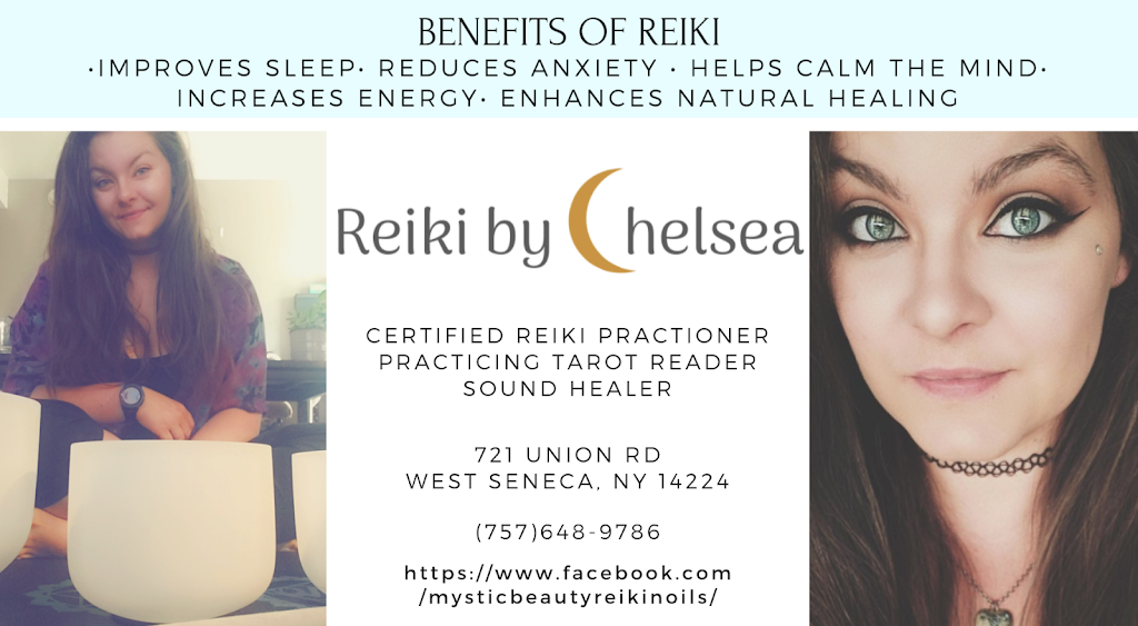 Reiki by Chelsea | 721 Union Rd, West Seneca, NY 14224, USA | Phone: (757) 648-9786