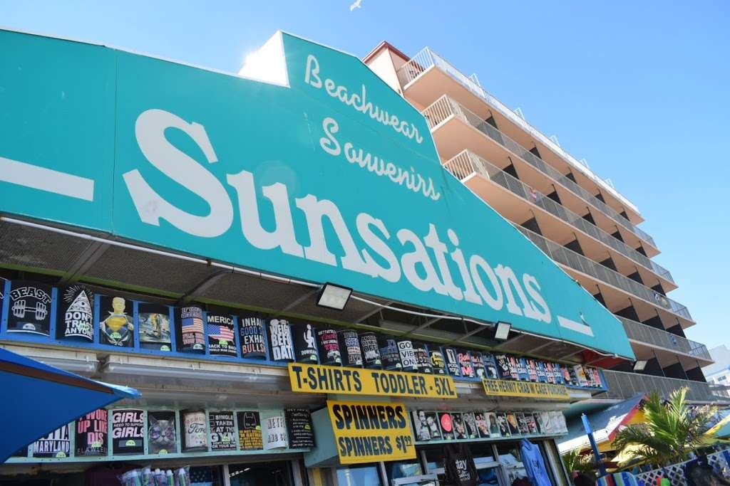 Sunsations | 907 Atlantic Ave, Ocean City, MD 21842, USA | Phone: (410) 289-3363