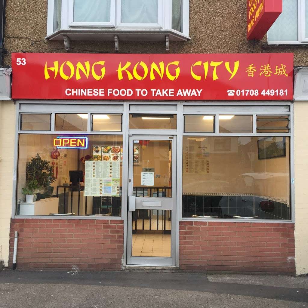 Hong Kong City Hornchurch | 53 Suttons Ln, Hornchurch RM12 6RJ, UK | Phone: 01708 449181