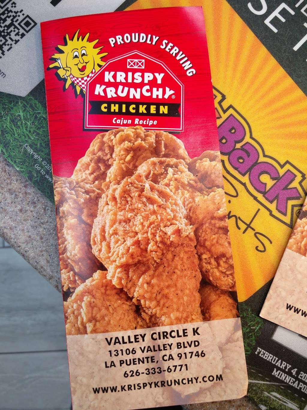 Krispy Krunchy Chicken | 13106 Valley Blvd, La Puente, CA 91746, USA | Phone: (626) 333-6771