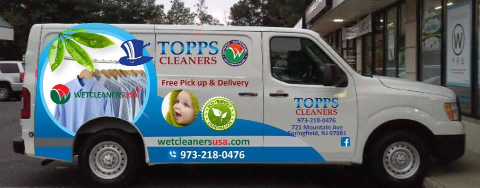 Topps Cleaners | 721 Mountain Ave, Springfield Township, NJ 07081, USA | Phone: (973) 218-0476