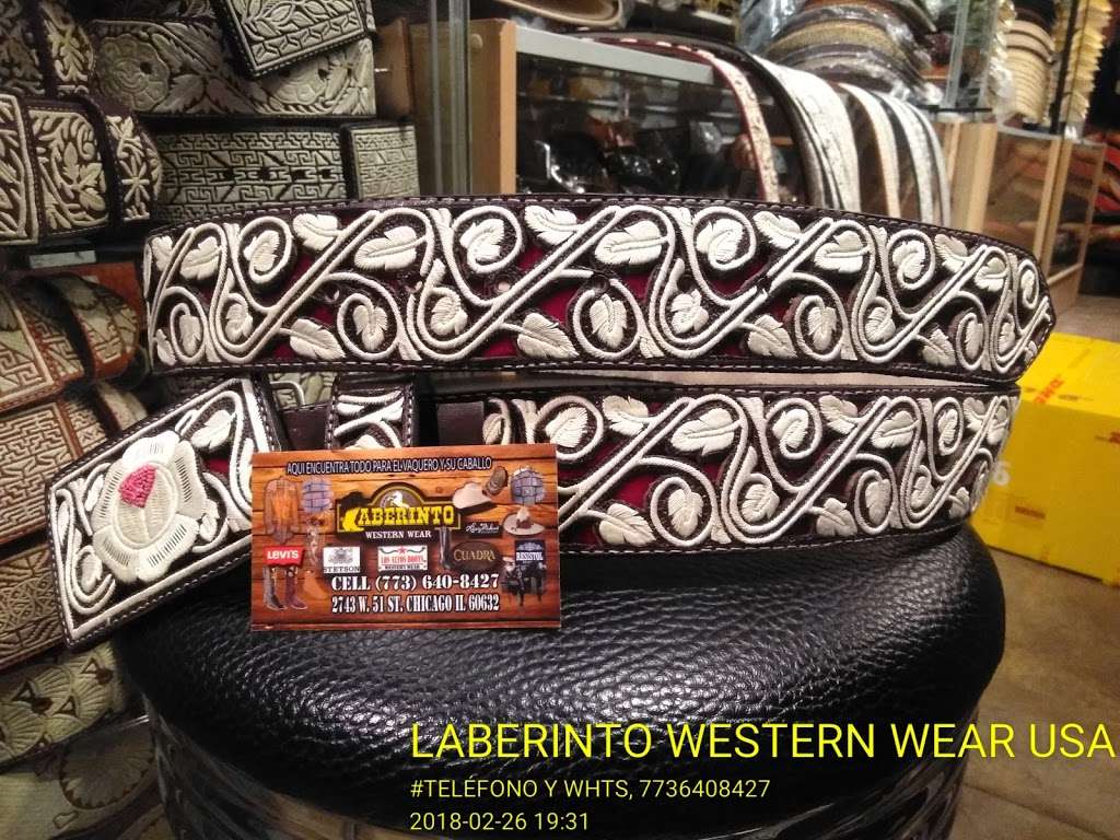 Laberinto Western Wear | 5710 S Pulaski Rd, Chicago, IL 60629, USA | Phone: (773) 640-8427