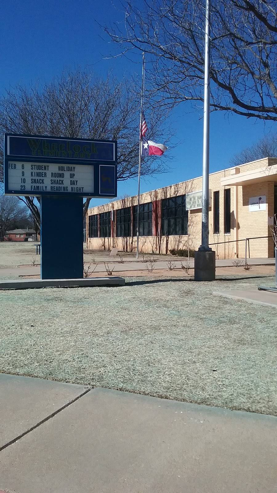 Wheelock Elementary School | 3008 42nd St, Lubbock, TX 79413, USA | Phone: (806) 766-0977