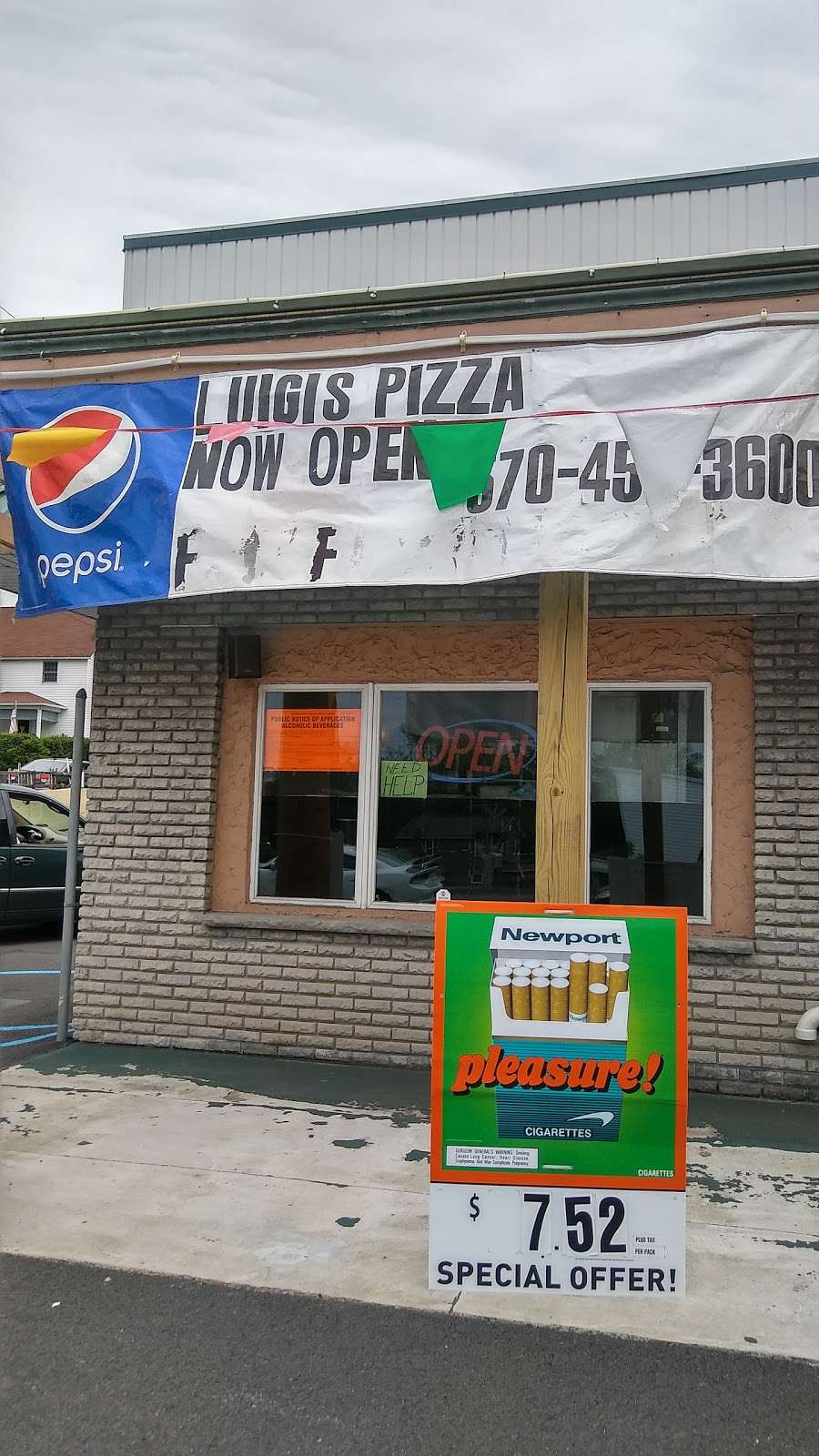 Luigis Pizza | 422 Main St, Avoca, PA 18641, USA | Phone: (570) 457-3600