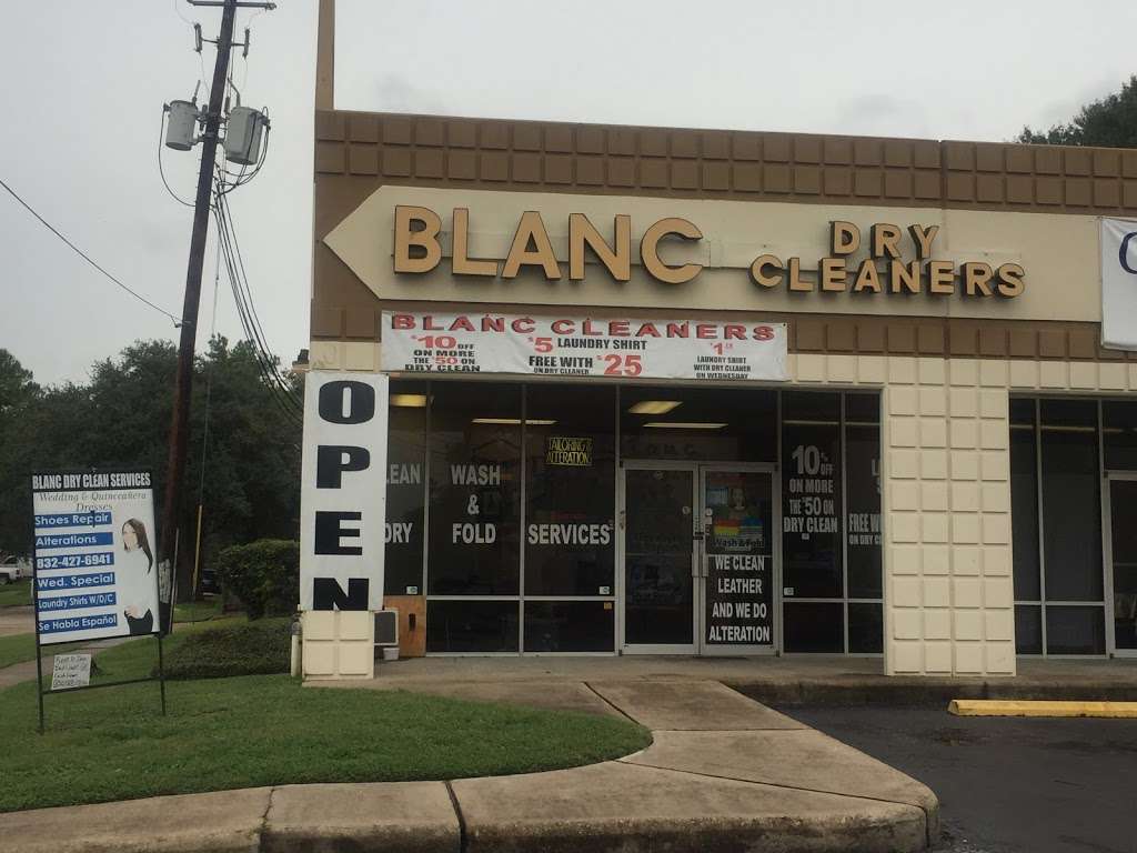 Blanc Dry Cleaner | 16618 Clay Rd, Houston, TX 77084, USA | Phone: (832) 427-6941