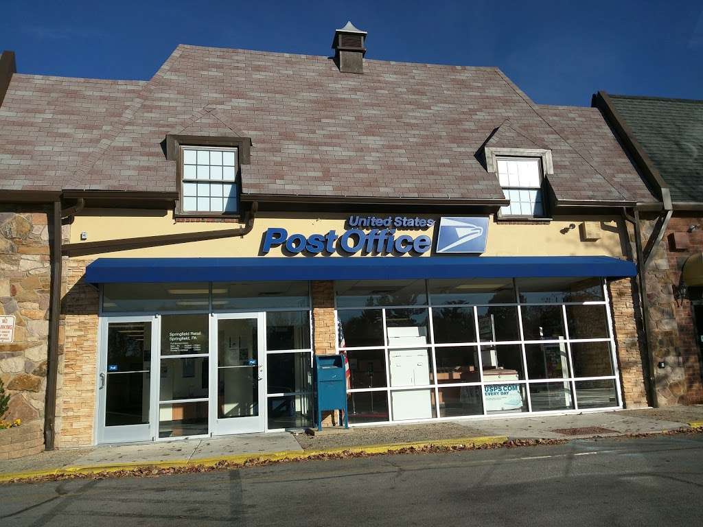 United States Postal Service | 1138 Baltimore Pike, Springfield, PA 19064, USA | Phone: (800) 275-8777