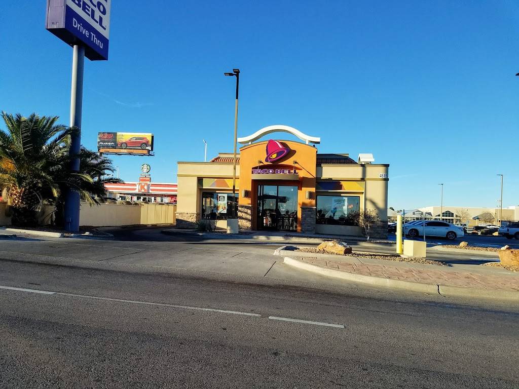 Taco Bell | 4515 Woodrow Bean Transmountain Dr, El Paso, TX 79924, USA | Phone: (915) 751-3281