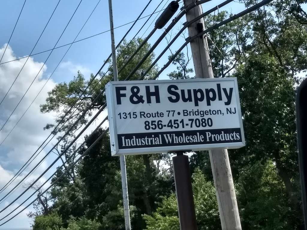 F & H Supply | 1315 NJ-77, Bridgeton, NJ 08302, USA | Phone: (856) 451-7080