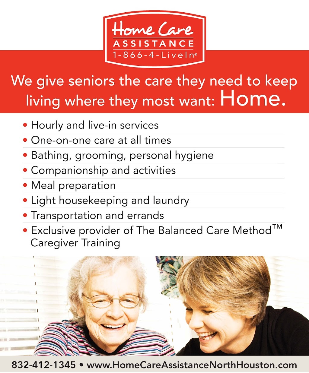 Home Care Assistance of North Houston | 2714 W Lake Houston Pkwy #190, Kingwood, TX 77339 | Phone: (832) 412-1345