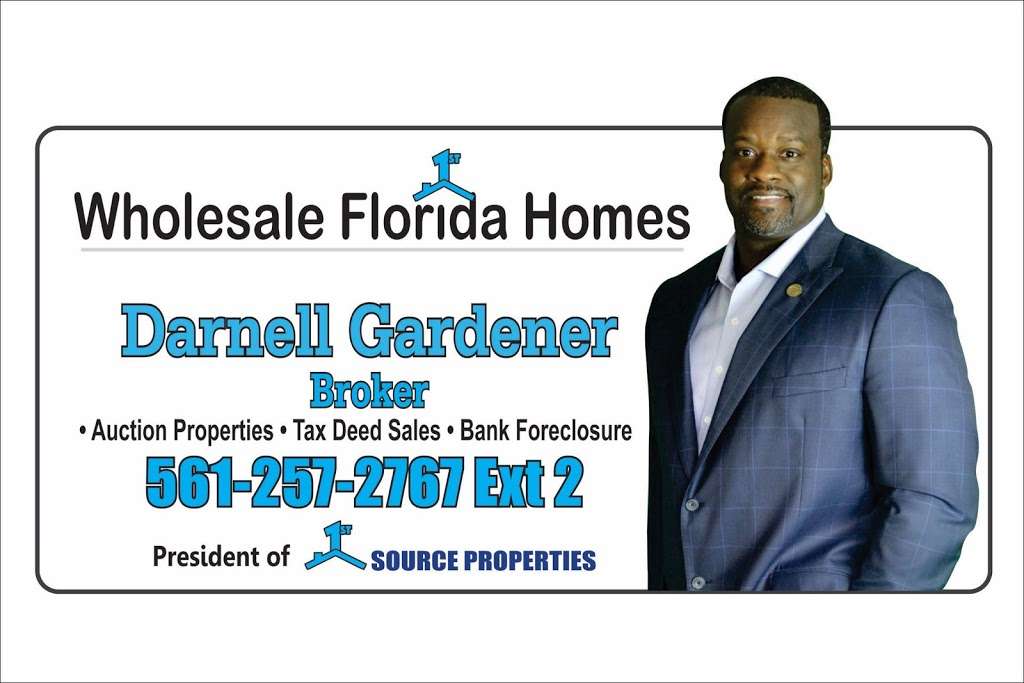 Darnell Gardener | Real Estate Broker | 3481 Briar Bay Blvd, West Palm Beach, FL 33411, USA | Phone: (800) 875-7447