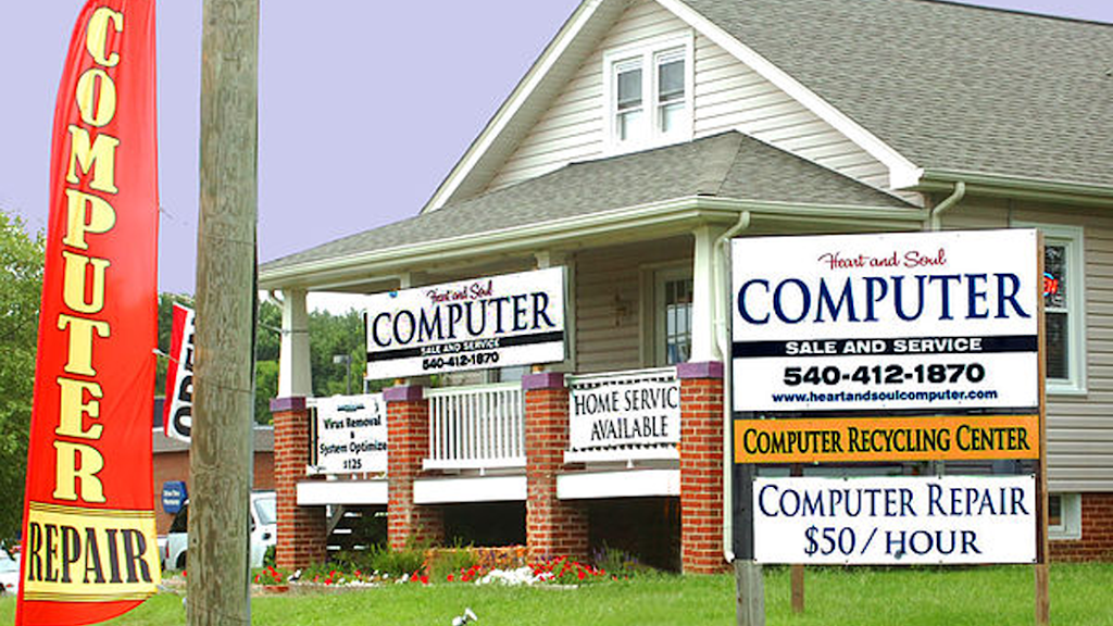 Heart And Soul Computer | 5209 Plank Rd, Fredericksburg, VA 22407, USA | Phone: (540) 412-1870