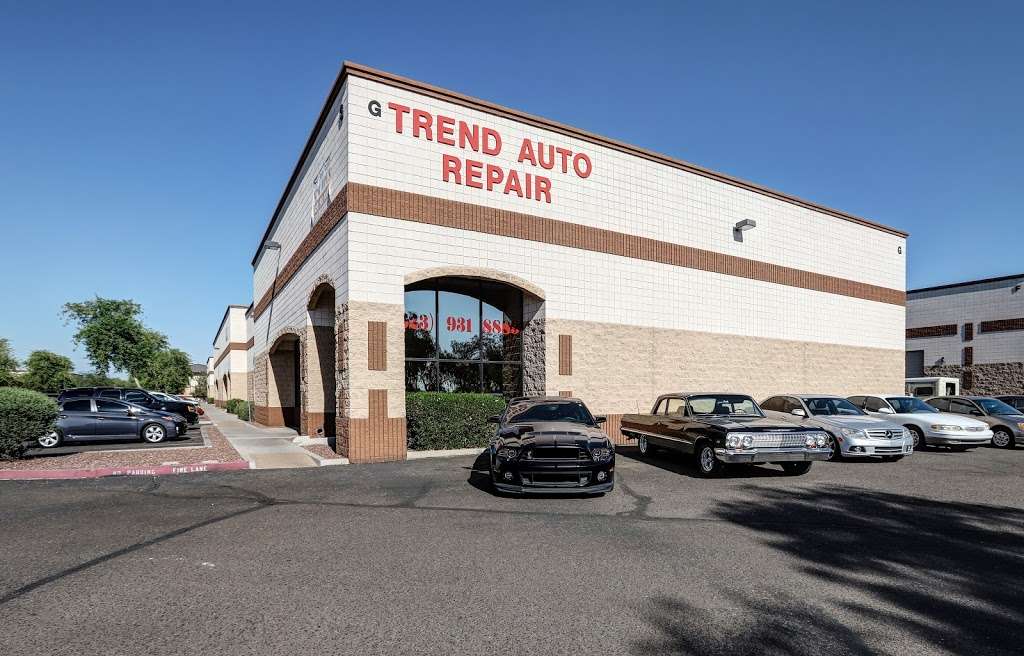 Trend Auto Repair | 8550 North 91st Avenue, Suite 84 BLD G, Peoria, AZ 85345, USA | Phone: (623) 931-8889