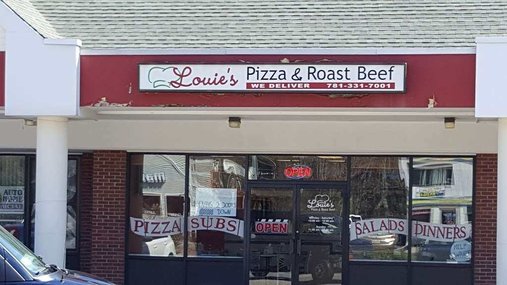 Louis Pizza & Roast Beef Restaurant | 1600 Main St, Weymouth, MA 02190, USA | Phone: (781) 331-7001