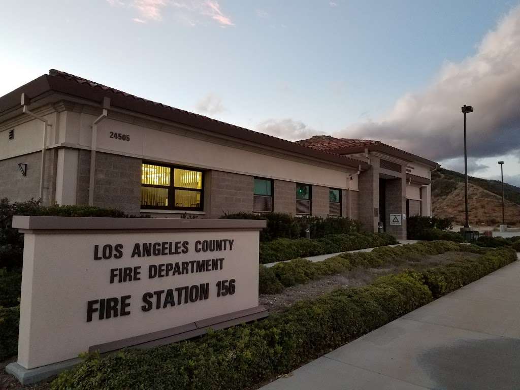 Los Angeles County Fire Dept. Station #156 | 24525 Copper Hill Dr, Valencia, CA 91354 | Phone: (661) 974-8331