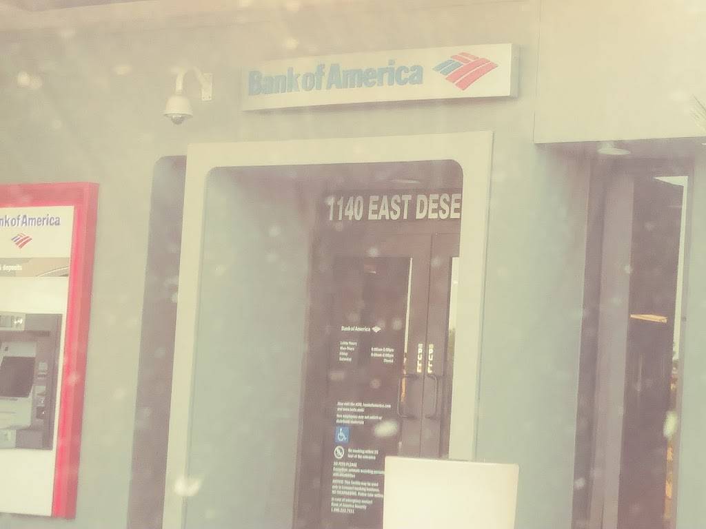 Bank of America (with Drive-thru ATM) | 1140 E Desert Inn Rd, Las Vegas, NV 89109, USA | Phone: (702) 654-4780