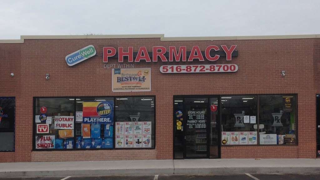 CureWell Pharmacy & Surgicals | 1785 Dutch Broadway, Elmont, NY 11003, USA | Phone: (516) 872-8700