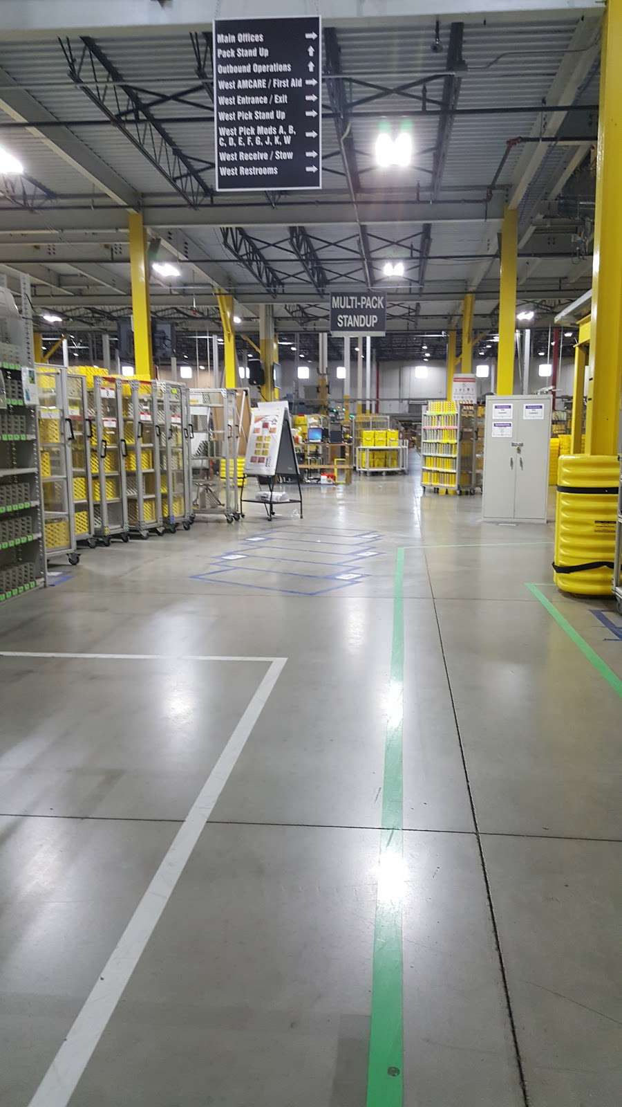 Amazon Fulfillment Center - storage  | Photo 2 of 10 | Address: 4255 Anson Blvd, Whitestown, IN 46075, USA | Phone: (317) 769-8011